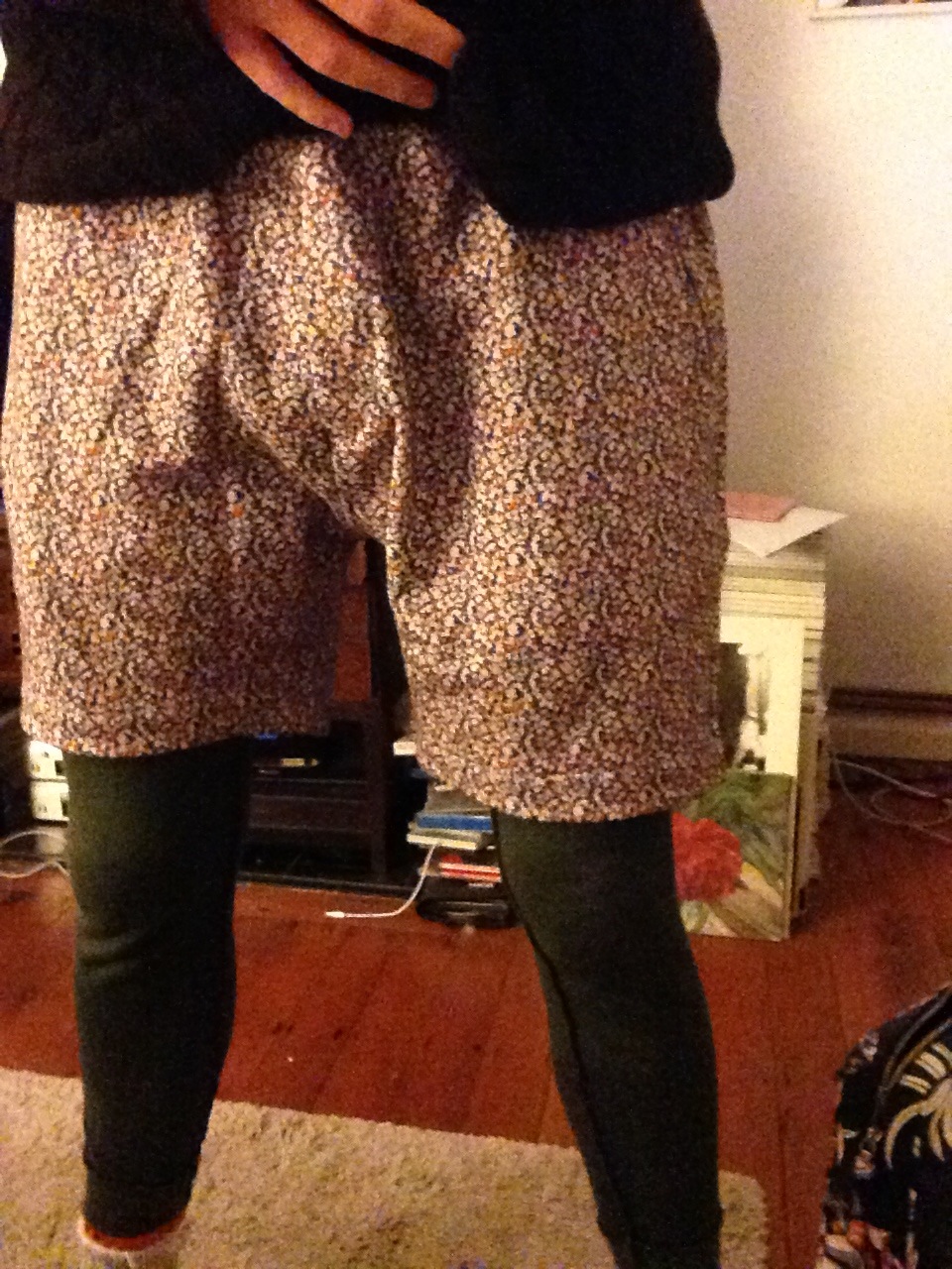 shorts over long johns